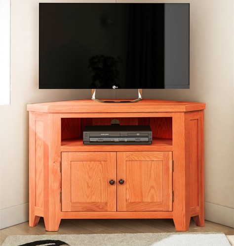 Corner stand small oak - small,