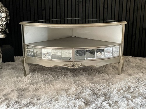 Mirrored corner stand - mirrored, tv