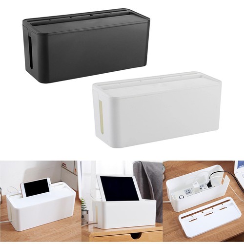 Cable management box holder - box,