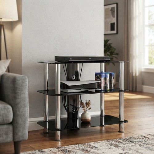 Contemporary black glass - contemporary,