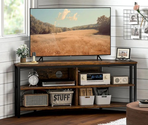 Industrial stand rustic - industrial, tv